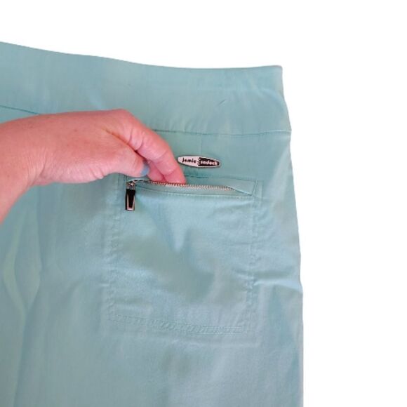 Jamie Sadock Mint Green Mini Athletic Golf Skirt Skort with Pockets Size 10 - Picture 12 of 15